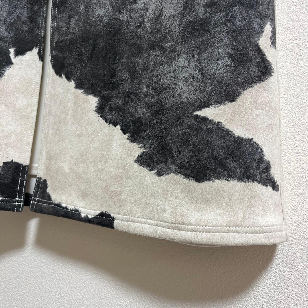 アメリ ★ COW PATTERN SUEDE LIKE SKIRT 【 S 】