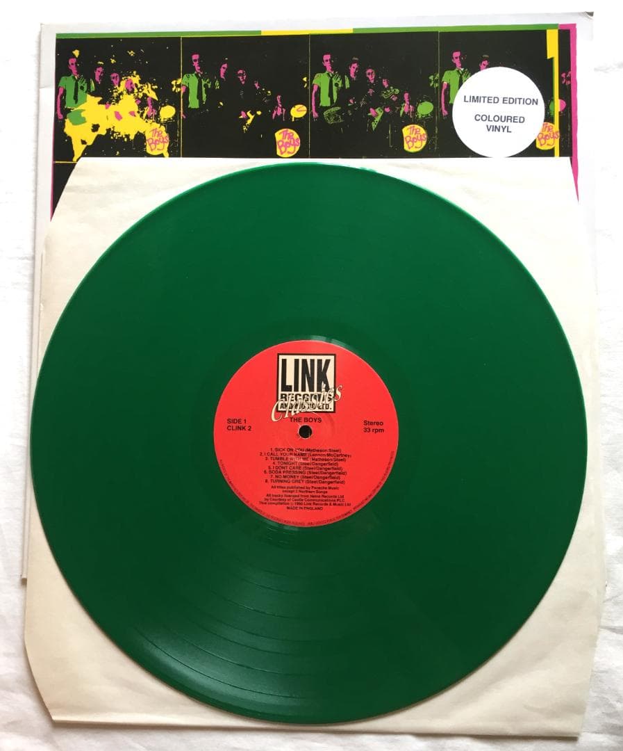 The Boys ST レコード LP グリーンカラービニール盤 ザ ボーイズ
