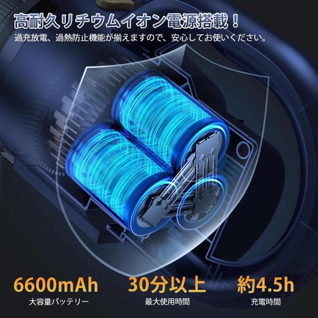 コードレス掃除機 スティック型 33000Pa吸引力 静音設計 壁掛け 新生活