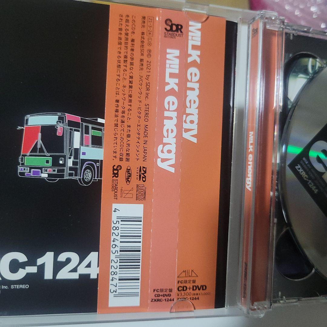 m!lk M!LK energy FC限定盤 CD＋DVD