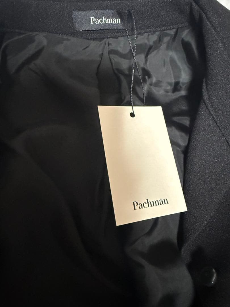 パハマン　pachman RIBBON SHIRTS リボンシャツ　黒