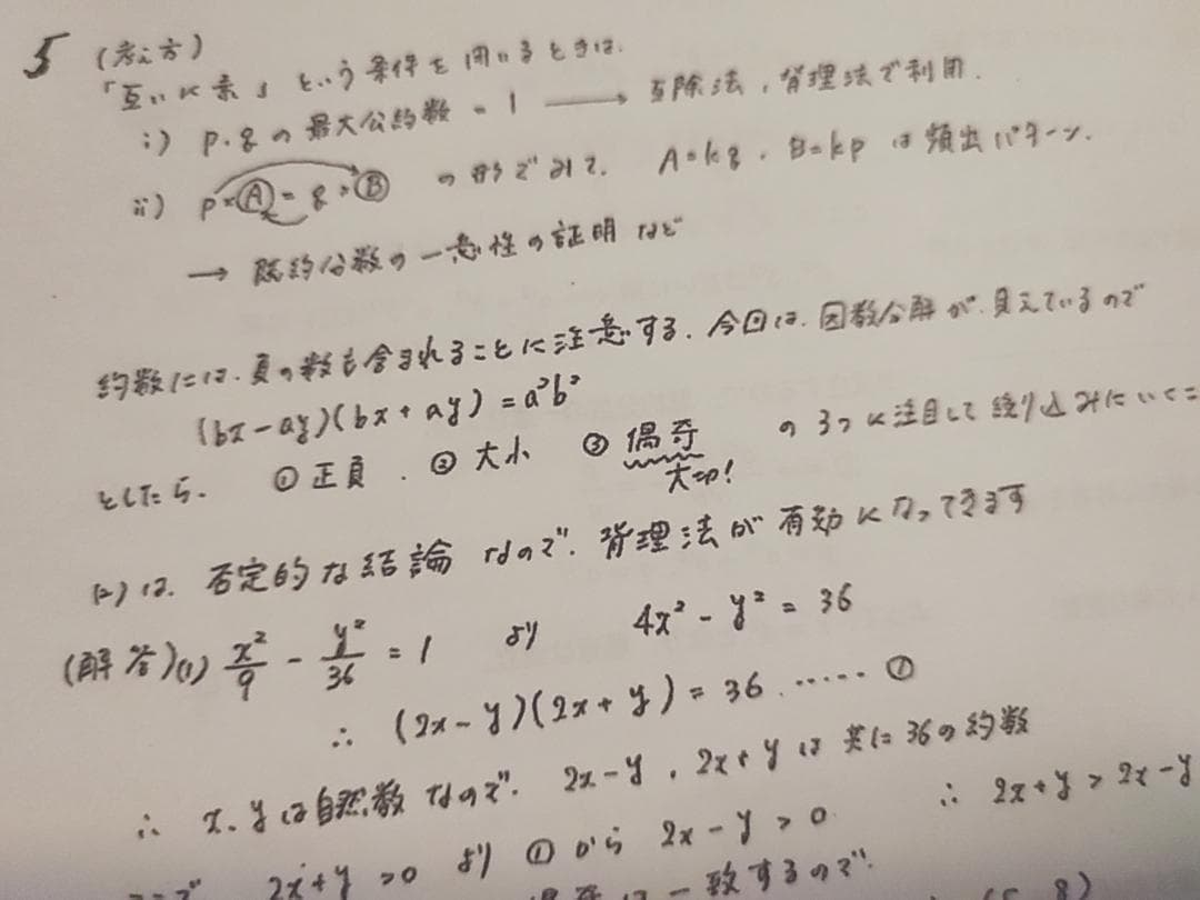 高3理系数学単元別演習　冊子・プリント・板書