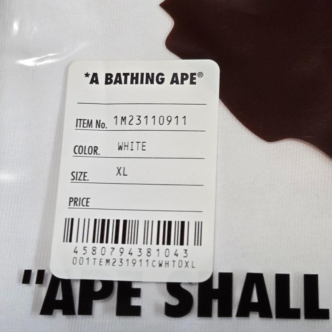 A BATHING APE リバティウォーク Tシャツ 　XL