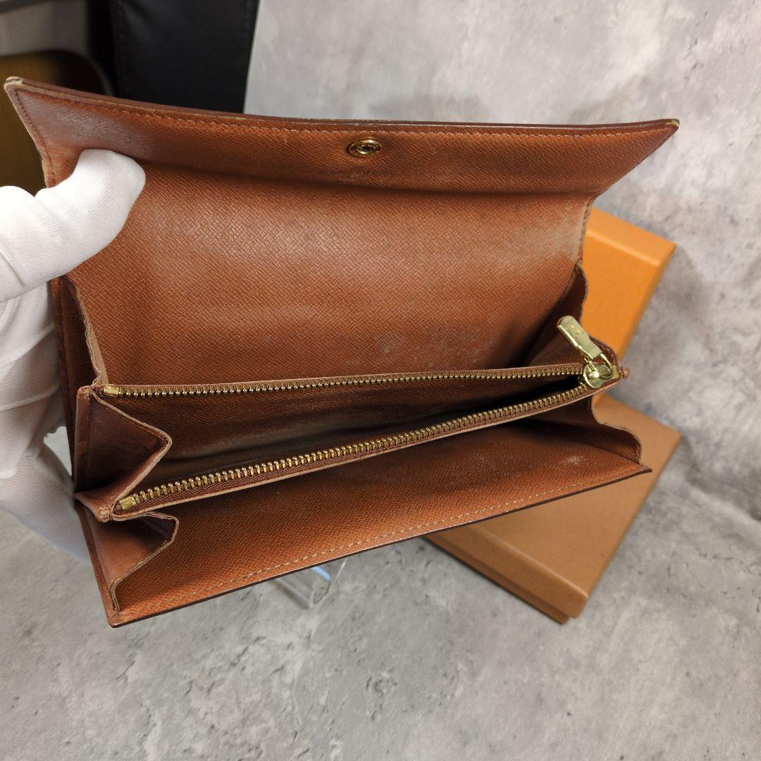 Louis Vuitton モノグラム ポルトフォイユサラ 二つ折り財布 旧品