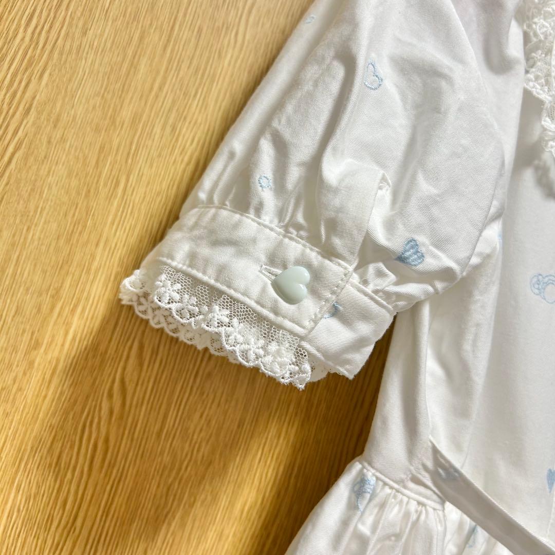 くみゃちゃんのLove Heart Embroideryワンピース