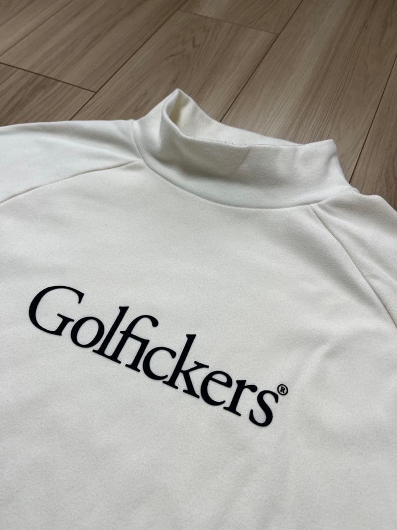 【セリさん専用】Golfickers モックネック　オフホワイト　サイズM