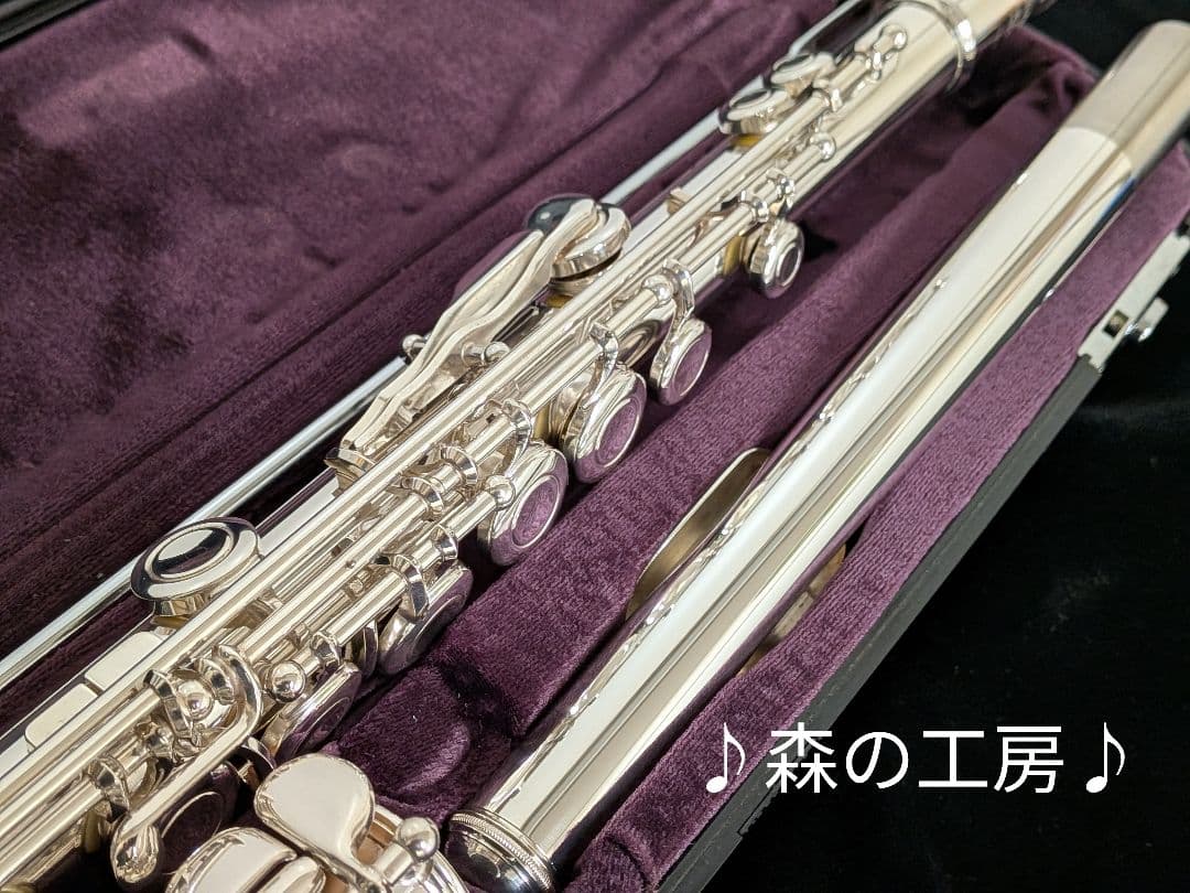 中古フルート専門店‼️部活応援‼️銀メッキ ヤマハフルートYFL211SⅡEメカ