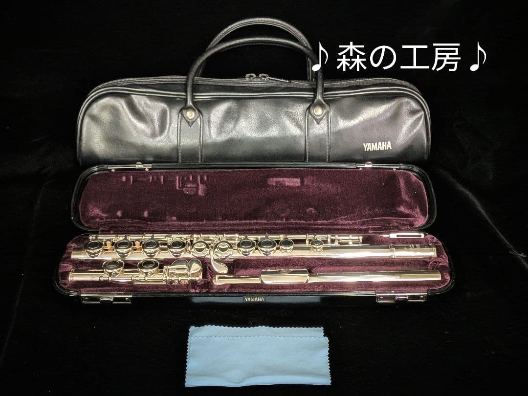 中古フルート専門店‼️部活応援‼️銀メッキ ヤマハフルートYFL211SⅡEメカ