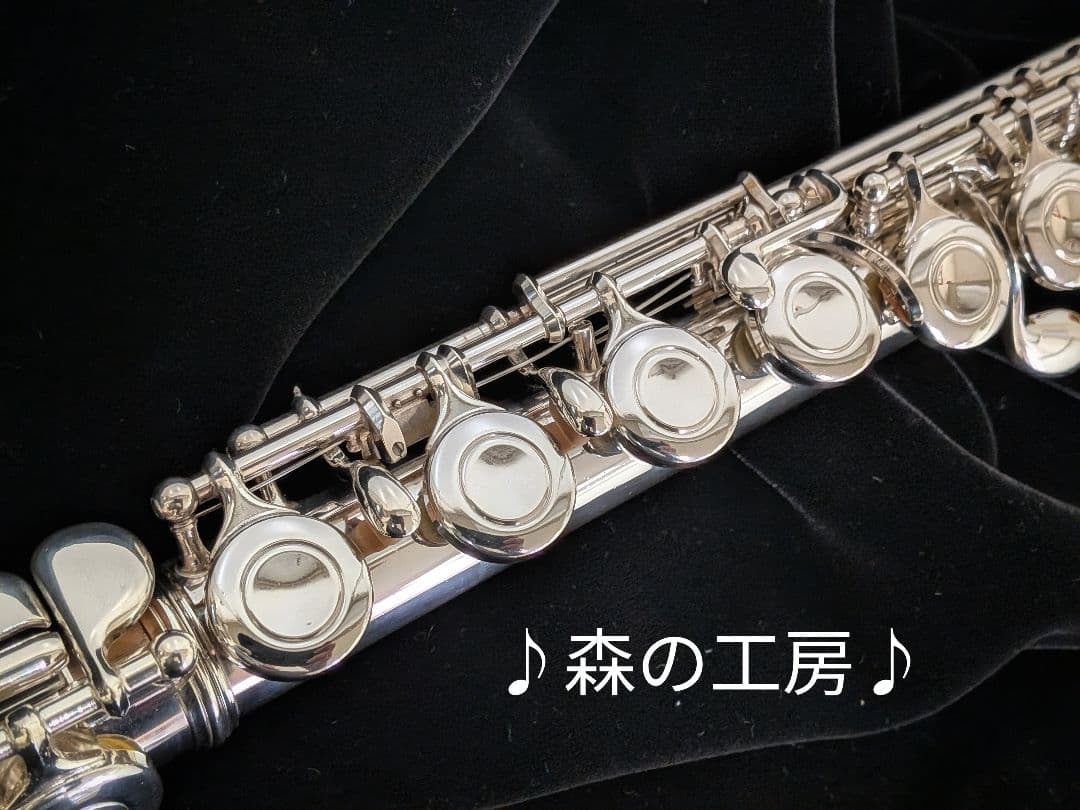中古フルート専門店‼️部活応援‼️銀メッキ ヤマハフルートYFL211SⅡEメカ