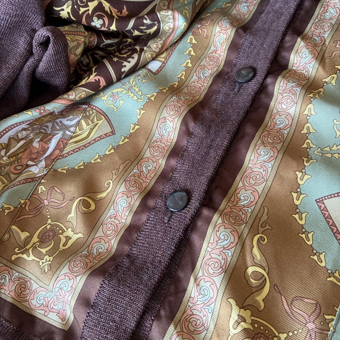 ETRO シルク 薄手ボレロカーディガン