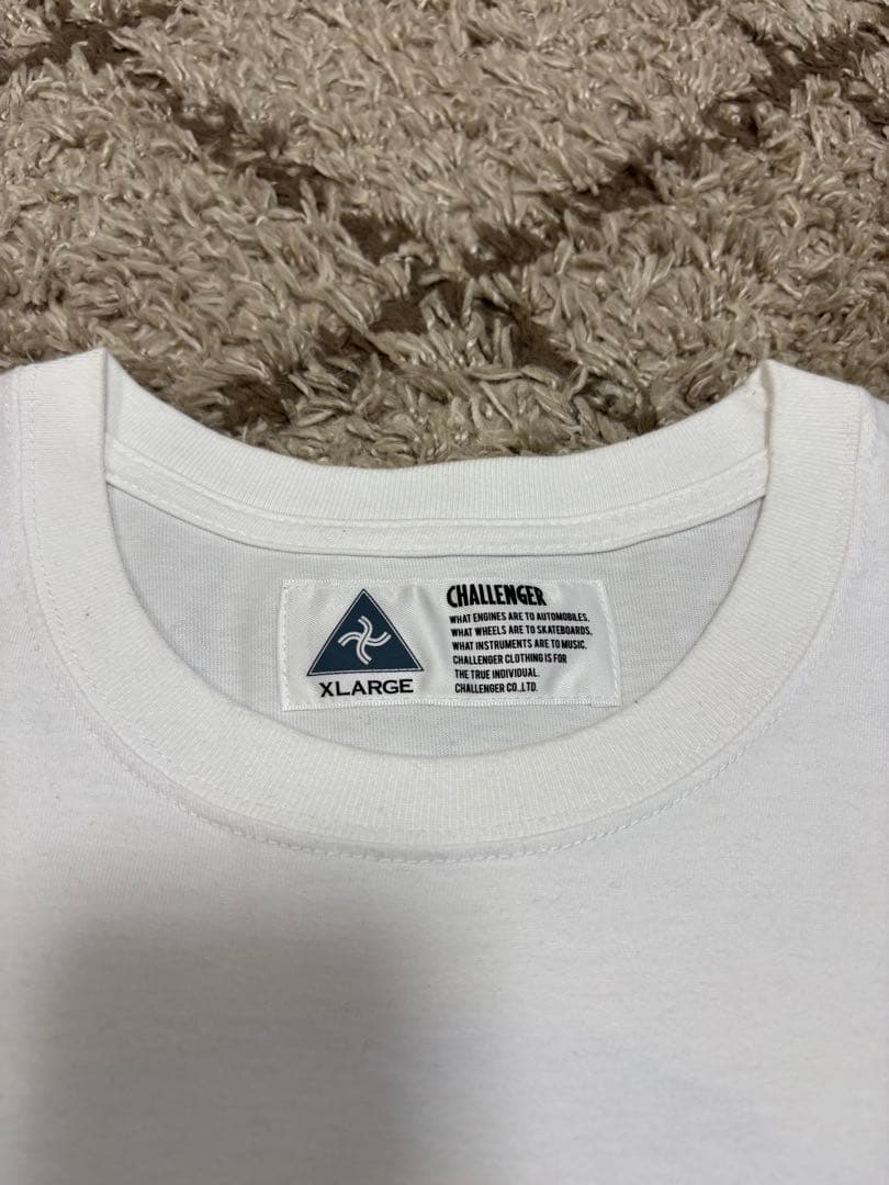 ヨ*ク様 CHALLENGER RECORDS チャレンジャーTシャツ 白XLサ
