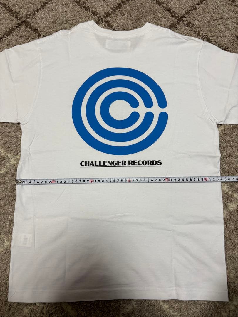 ヨ*ク様 CHALLENGER RECORDS チャレンジャーTシャツ 白XLサ