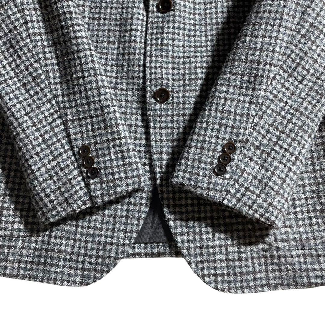 【極美品/希少BL】J.PRESS アルパカ混 ウールジャケット グレー 2XL