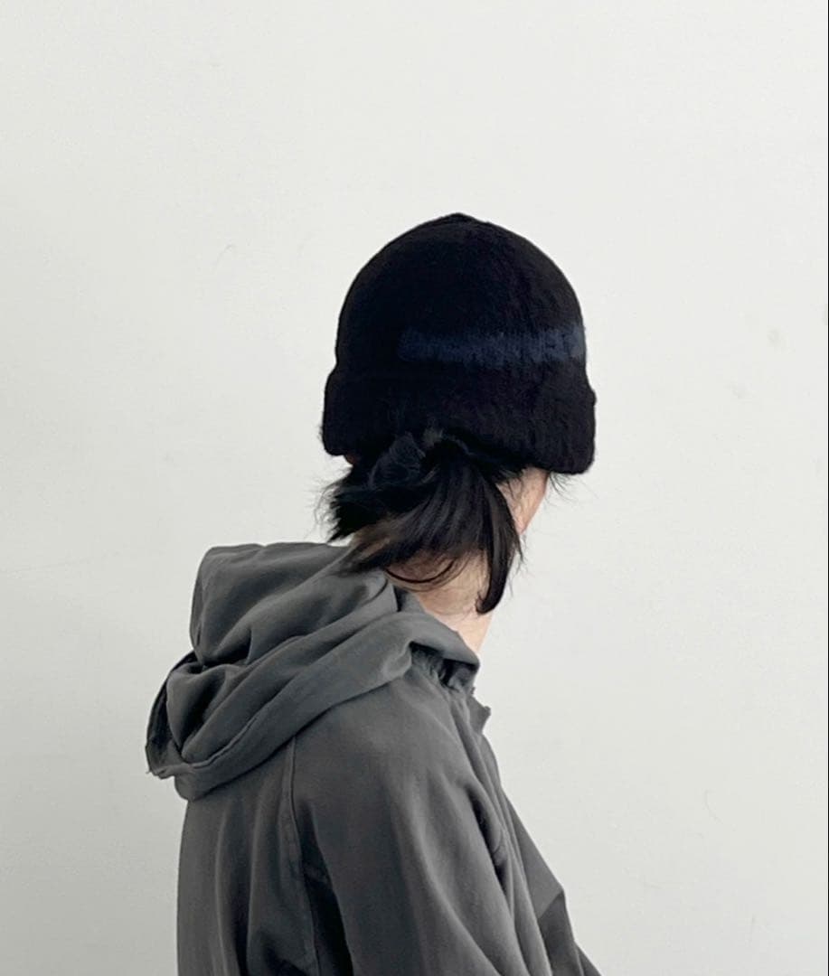 帽子 SAN SAN GEAR Mohair beanie \"BLACK\"