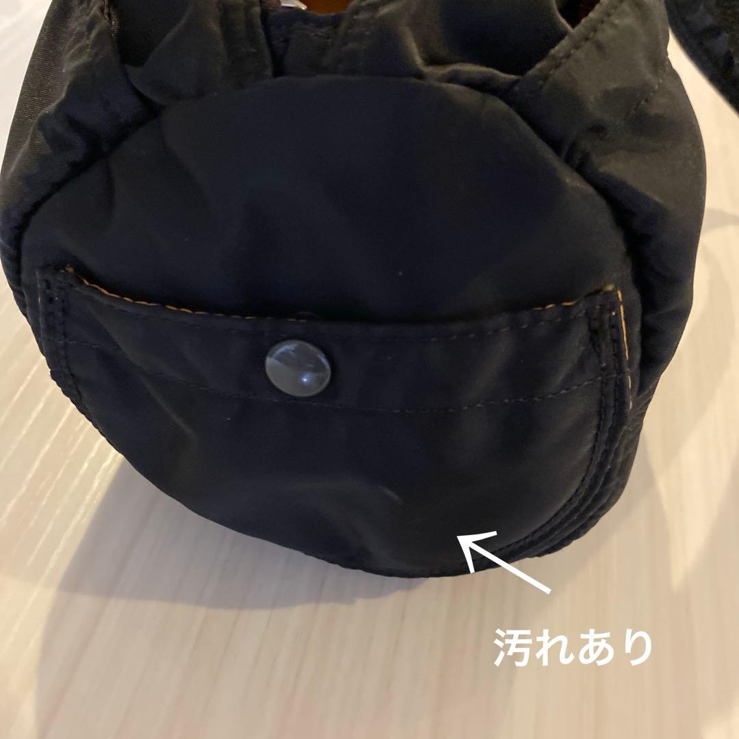 ま*き様 PORTER タンカー ダッフルバッグミニボストン ミニドラム　ブラッ
