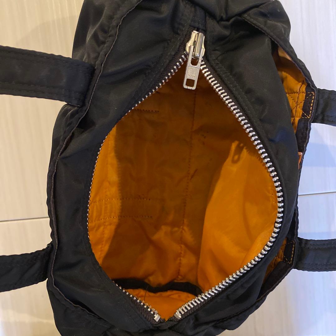 ま*き様 PORTER タンカー ダッフルバッグミニボストン ミニドラム　ブラッ