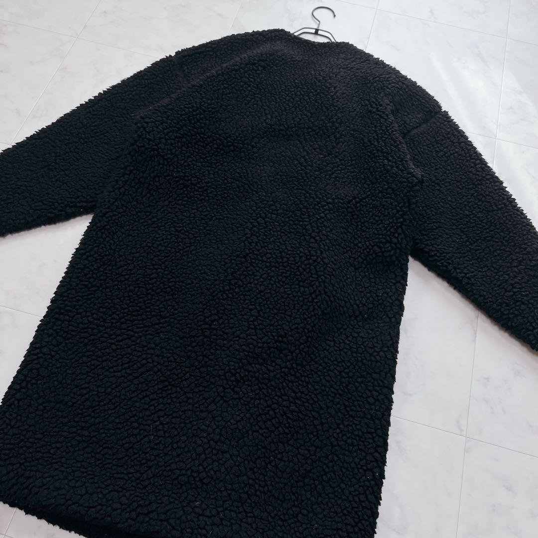 HYKE ハイク FAUX SHEARINGCOAT / ボアロングコート1