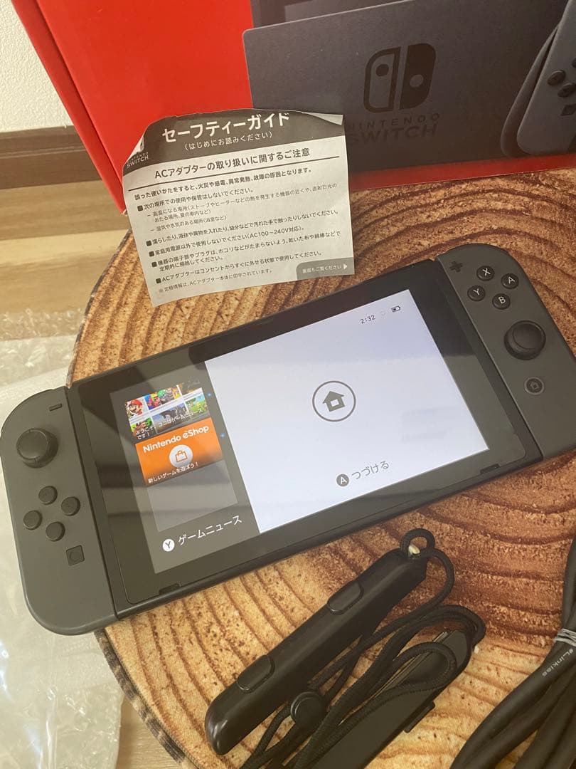 Nintendo Switch ニンテンドースイッチ本体　グレー ④