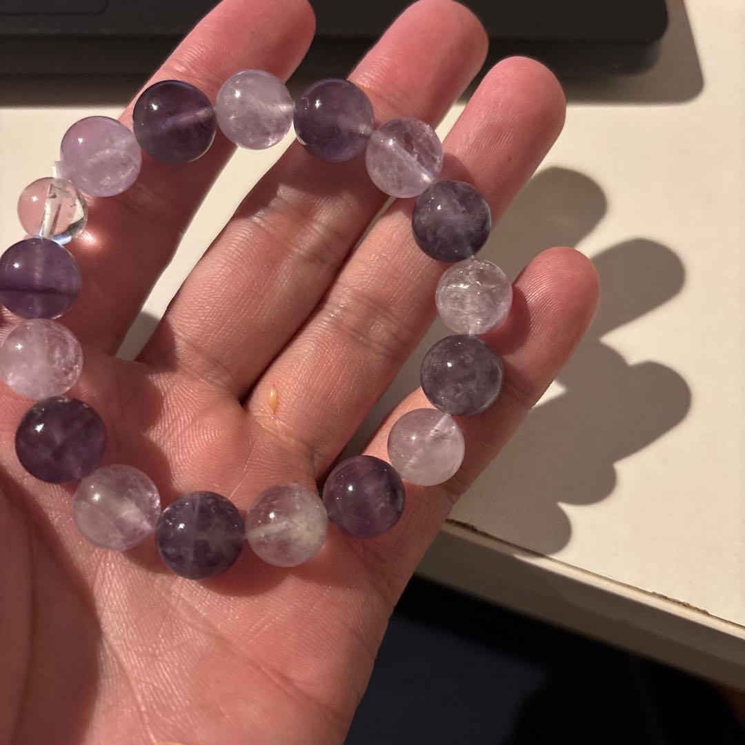 綺麗！アメジストとラベンダーアメジスト、ガーネッシュヒマール水晶！