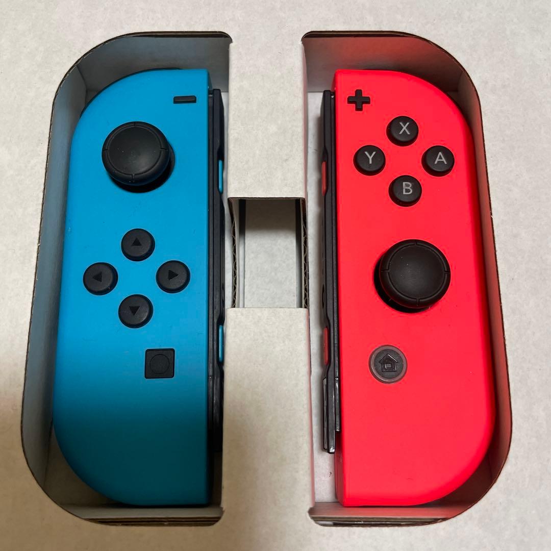 【美品】Nintendo Switch Joy-Con (L) ネオンブルー/