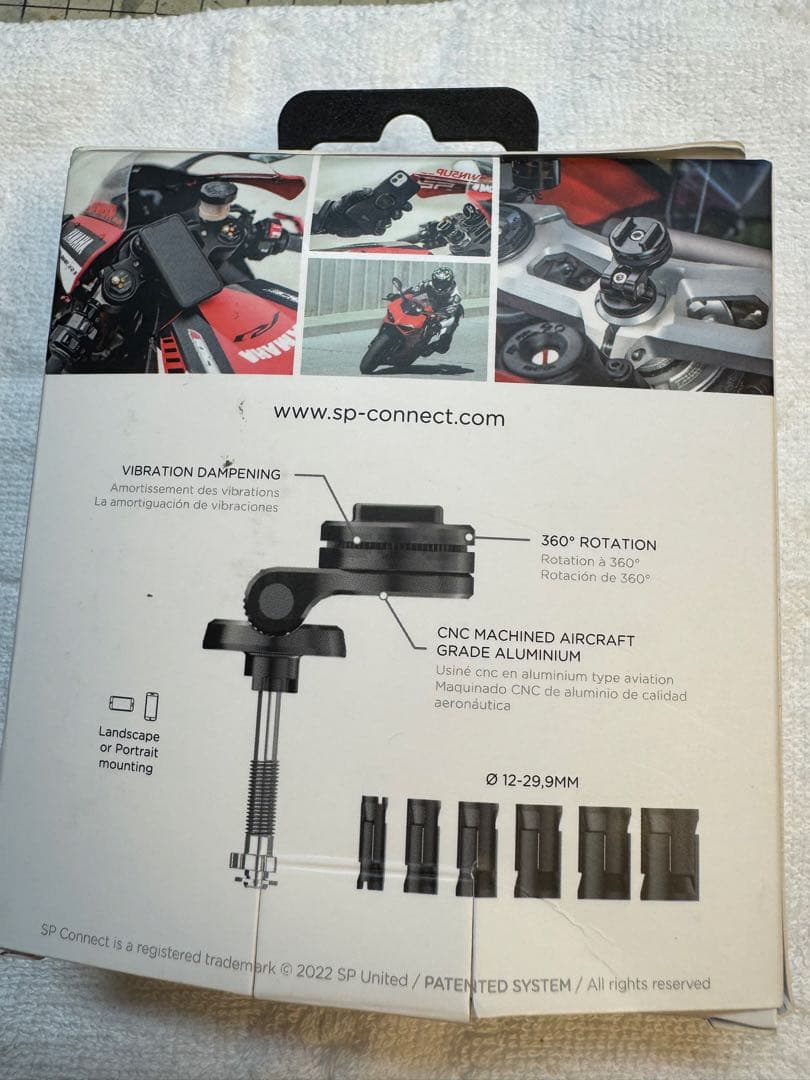 アクセサリー SP CONNECT MOTO STEM MOUNT