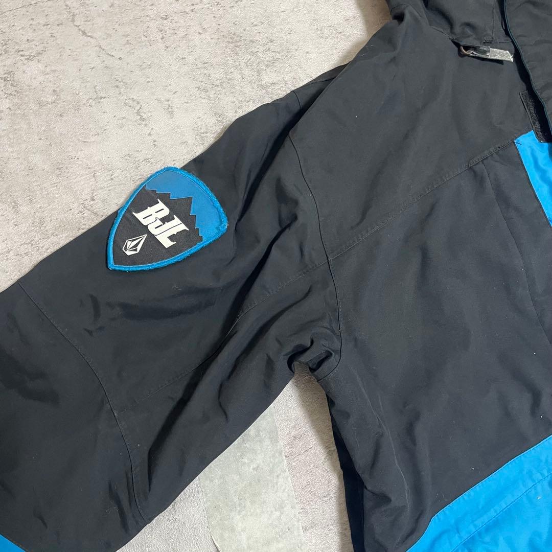 VOLCOM スノーボード スキー ウェア 上下 セット M 防水 切替 ロゴ