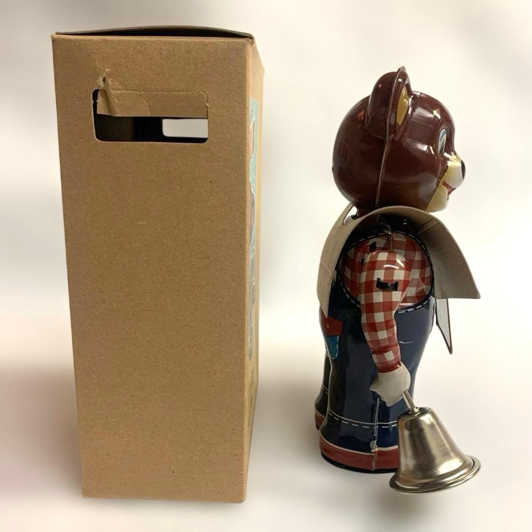 【新品未使用品】ブリキニュースベア　WIND UP BEAR 日本製
