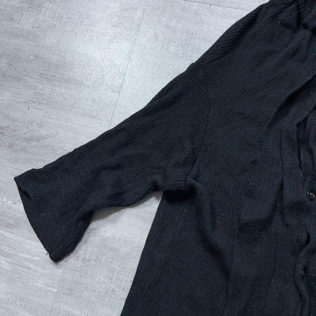 Y's Yohji Yamamoto ウール 変形カーディガン ヨウジヤマモト