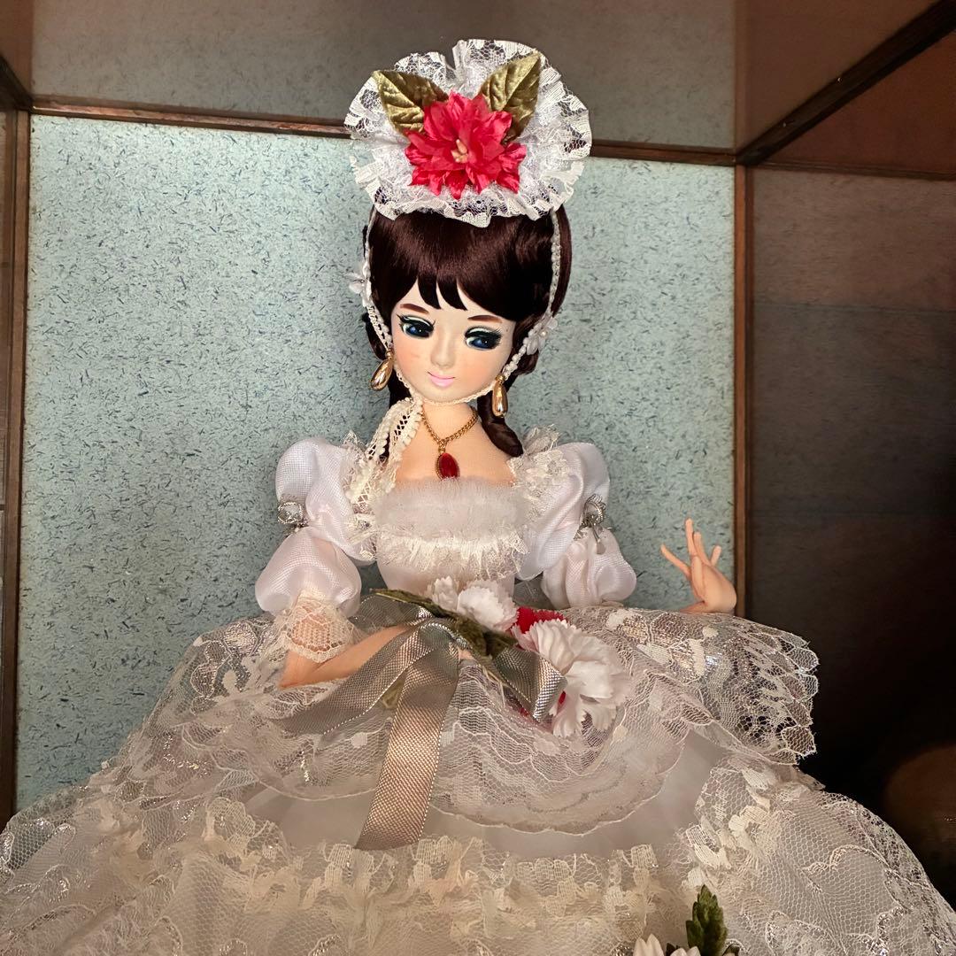 昭和レトロ 特大 アンティークフランス人形