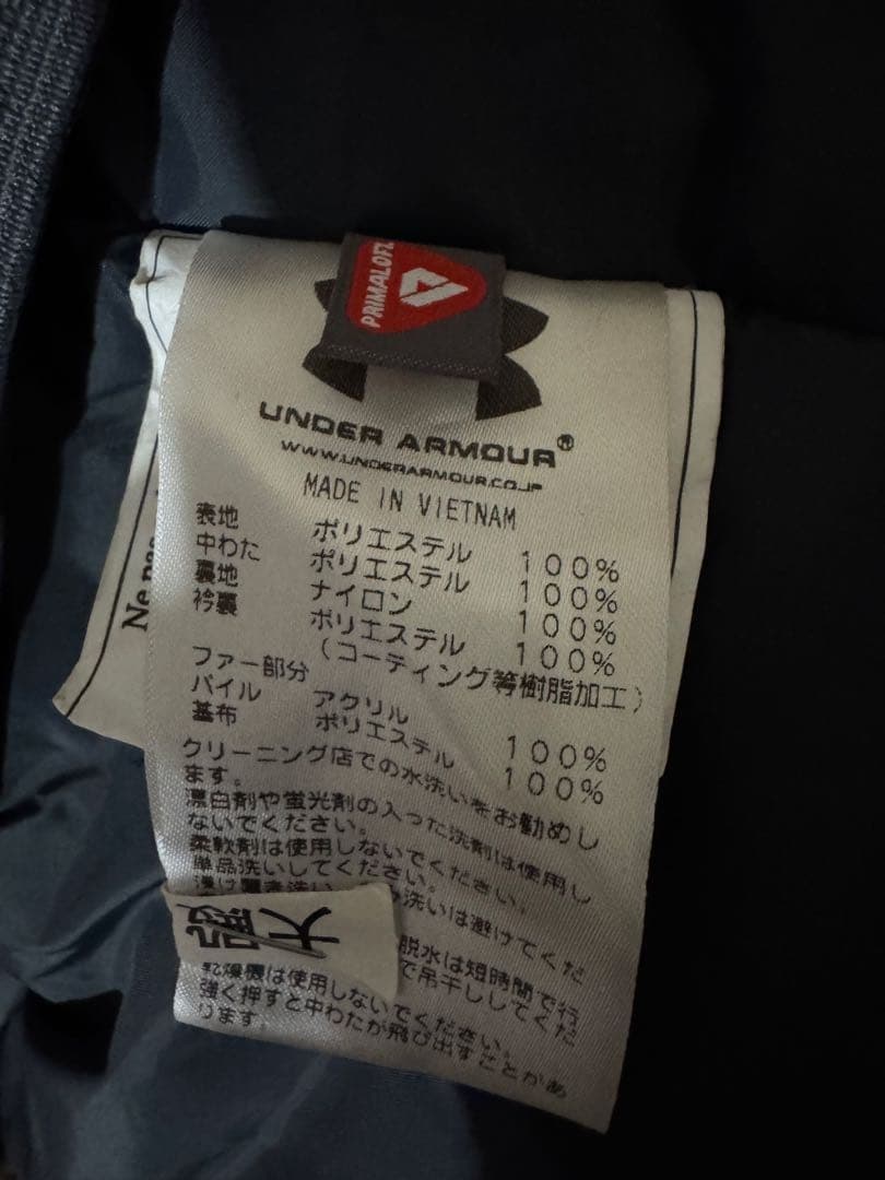 【kappa】UNDER ARMOR スノボウェア ジャケット ブラック