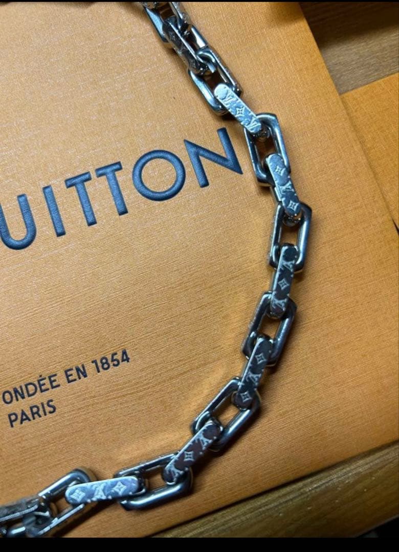 LOUIS VUITTON チェーンネックレス リング セット