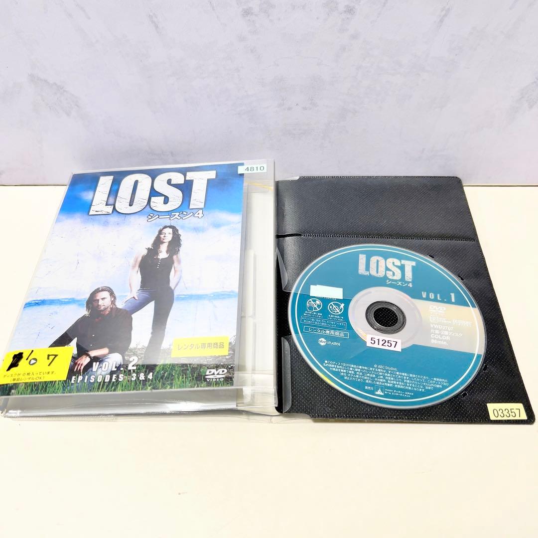 LOST(ロスト)DVDシーズン１〜ファイナル全巻(59巻)フルセット used