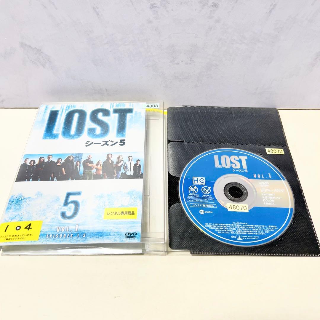 LOST(ロスト)DVDシーズン１〜ファイナル全巻(59巻)フルセット used