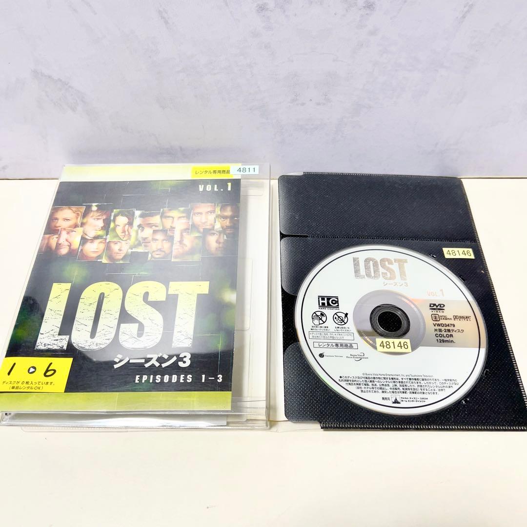 LOST(ロスト)DVDシーズン１〜ファイナル全巻(59巻)フルセット used