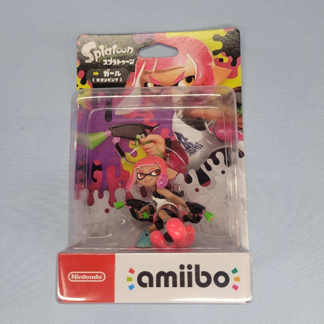 amiibo (スブラトゥーンシリーズ)　ガールとガール(ネオピンク)2個セット