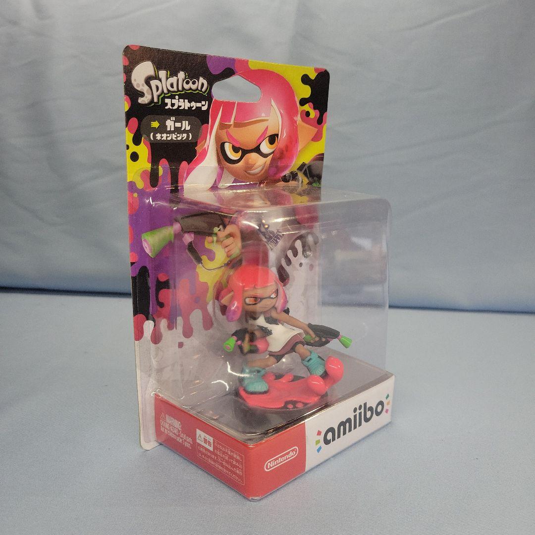 amiibo (スブラトゥーンシリーズ)　ガールとガール(ネオピンク)2個セット