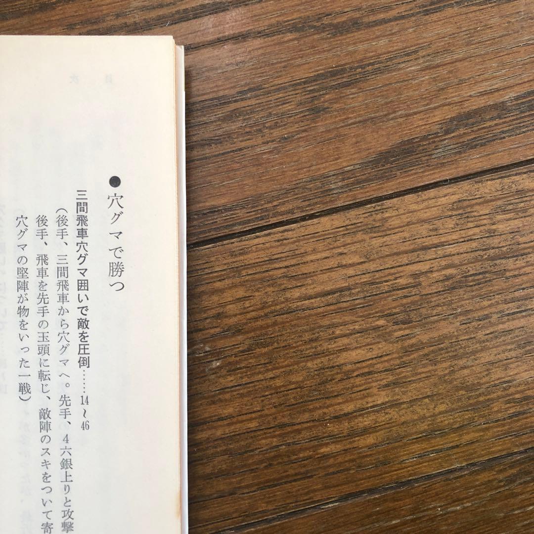 大山十五世名人の穴グマ振り飛車 将棋本 棋書 中古本