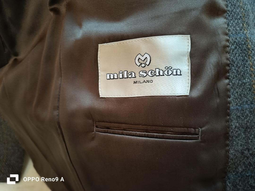 ≪高級≫　カシミヤ１００％　mila　schon　極美品　テーラードジャケット