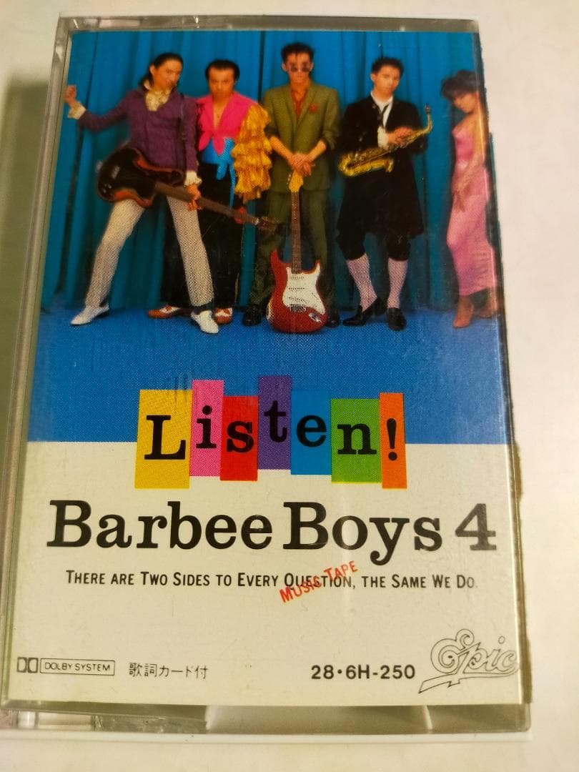 バービーボーイズ　BARBEE BOYSミュージックテープ　レアワッペンタオル付