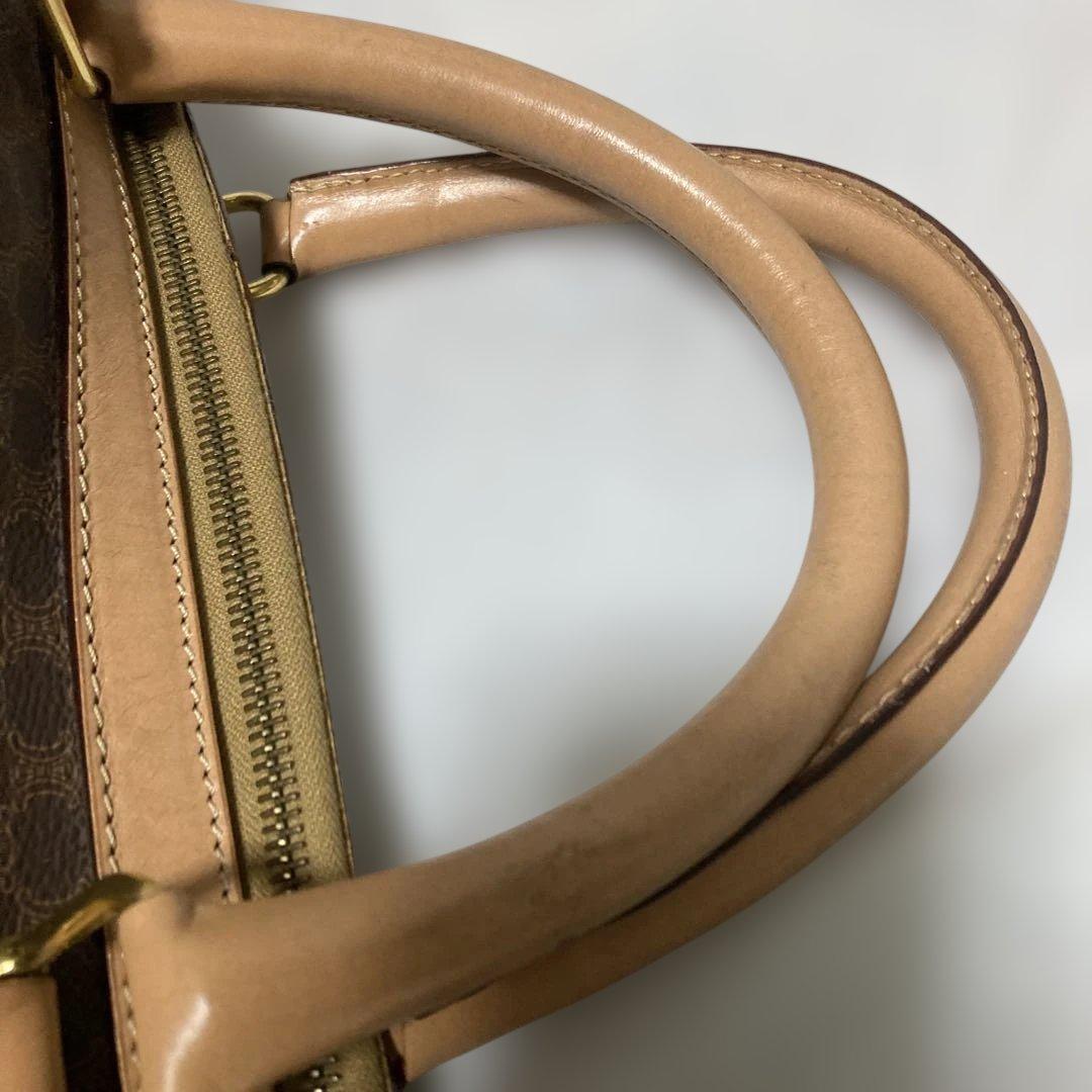 CELINE セリーヌ マカダム ボストンバッグ JM13 南京錠付