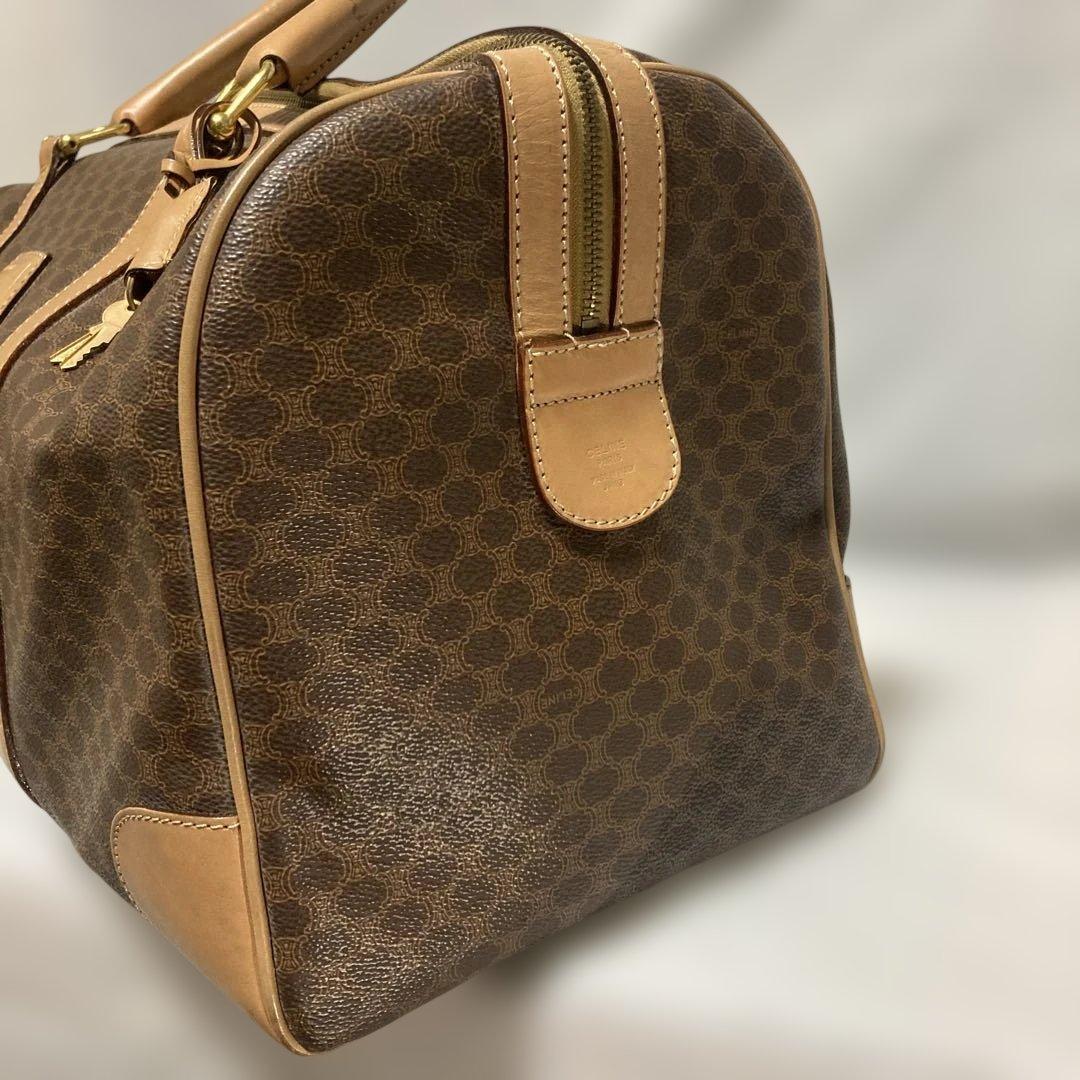 CELINE セリーヌ マカダム ボストンバッグ JM13 南京錠付