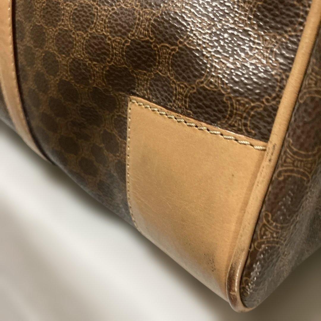 CELINE セリーヌ マカダム ボストンバッグ JM13 南京錠付