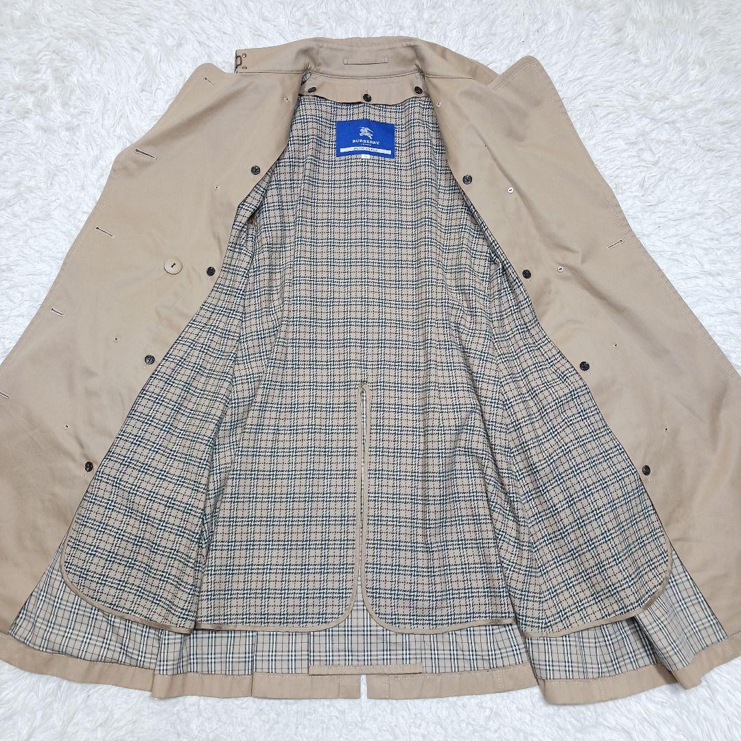 ✨極美品✨バーバリーブルーレーベル　トレンチコート　ノバチェック　ライナー　38