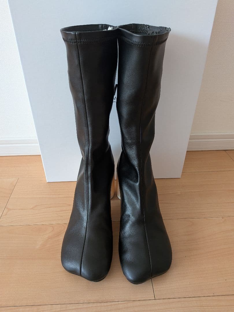 ももも様へ MM6 Maison Margiela ブラックブーツ
