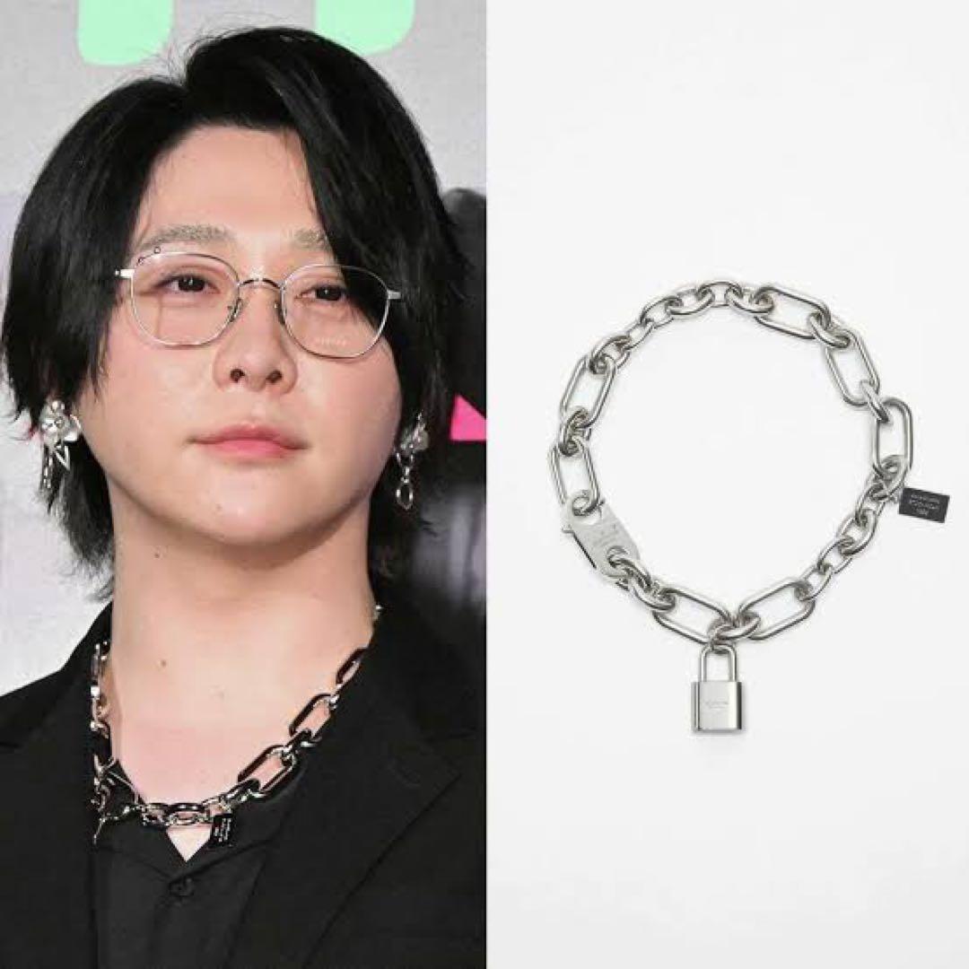 Acne Studios 南京錠ネックレス　大森元貴