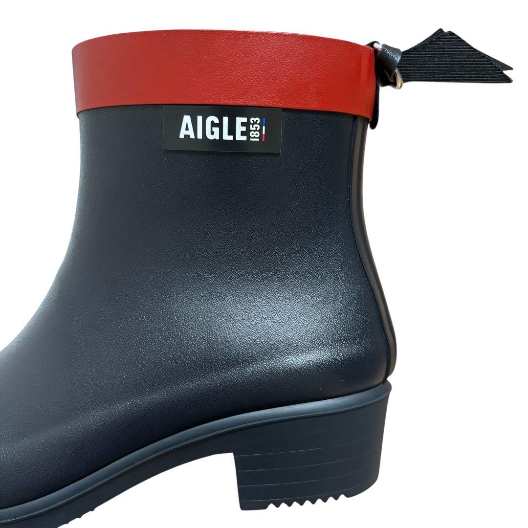 未使用級☆AIGLE エーグル　ミリカ ボッティロン　ラバーブーツ　36