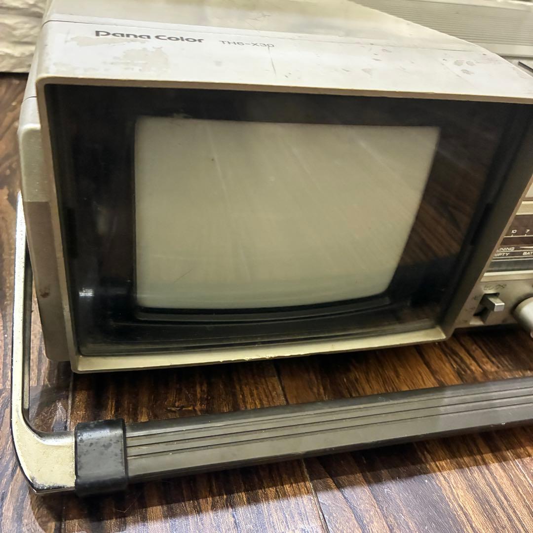 National TH6-X30 レトロラジオテレビ
