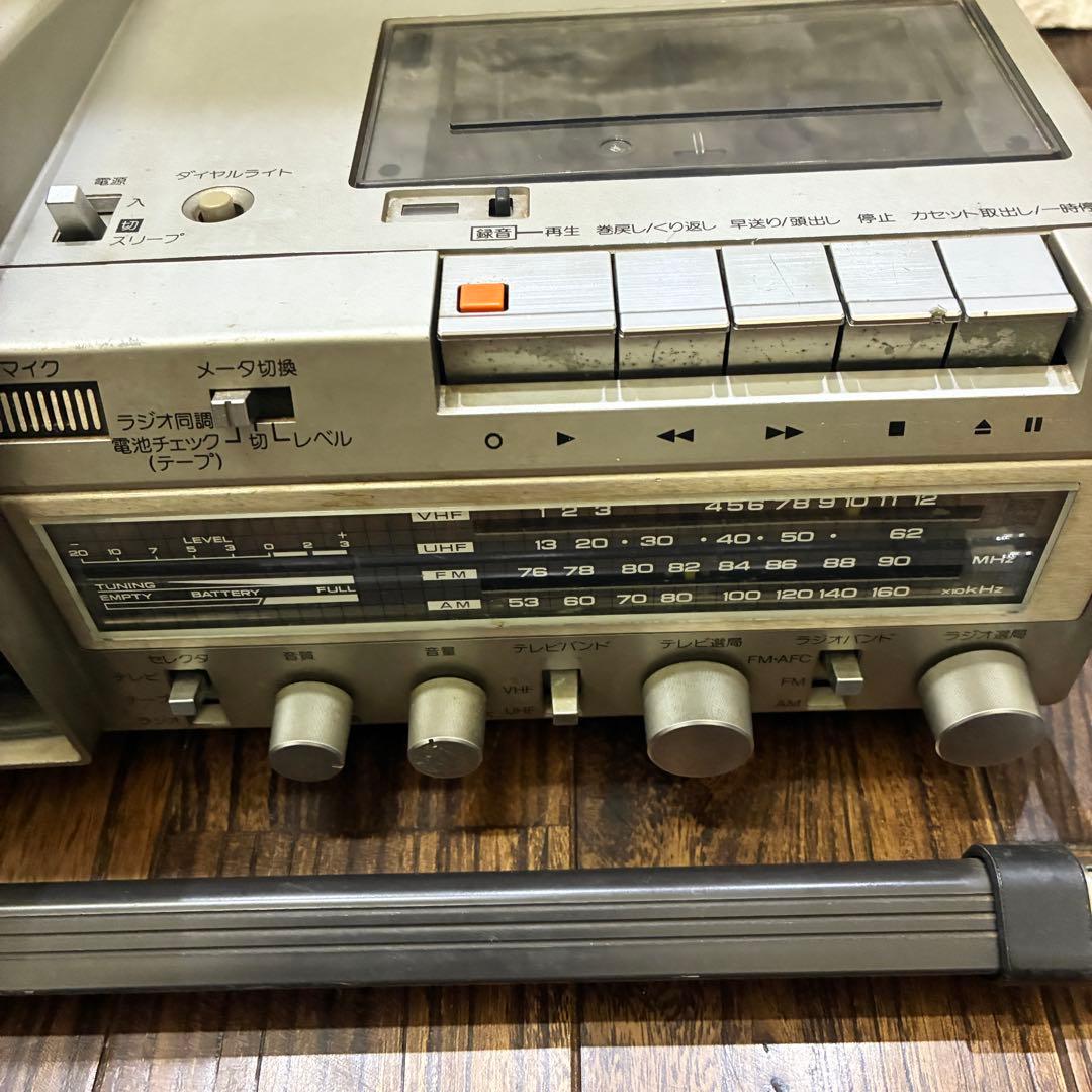 National TH6-X30 レトロラジオテレビ