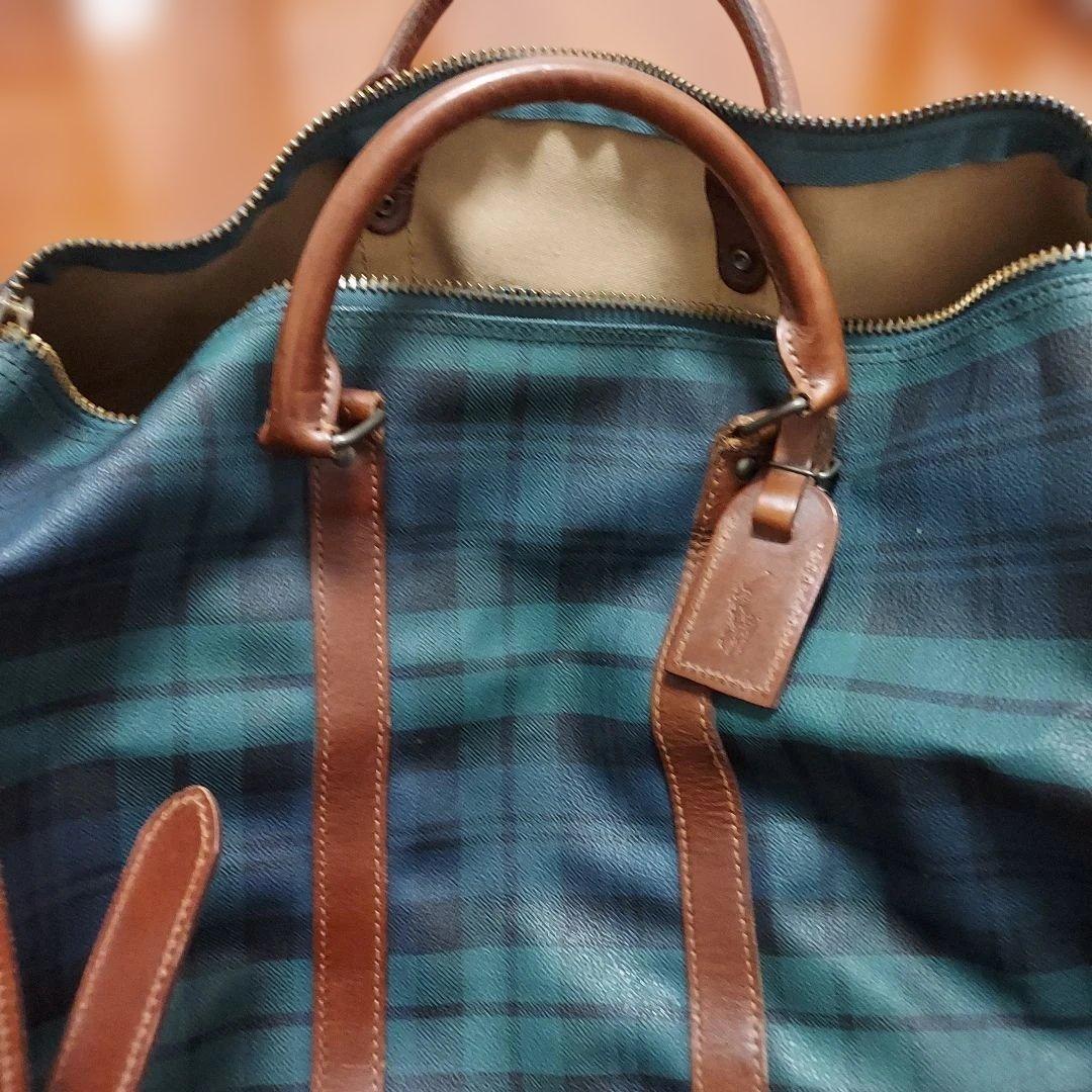 Polo Ralph Lauren ボストンバッグ チェック柄