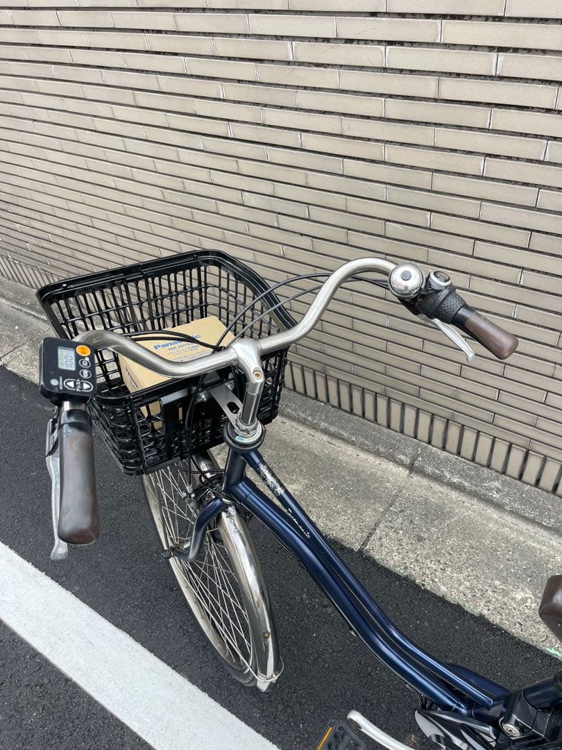 16Ahパナソニック電動アシスト自転車 シティタイプ ネイビー